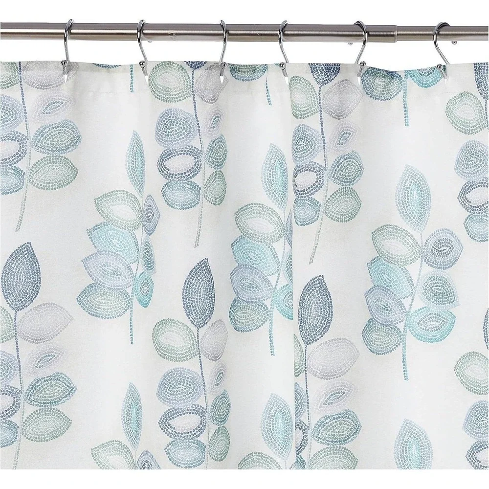 CROSCILL Mosaic Leaves Spa Cream & Blue Colors 70